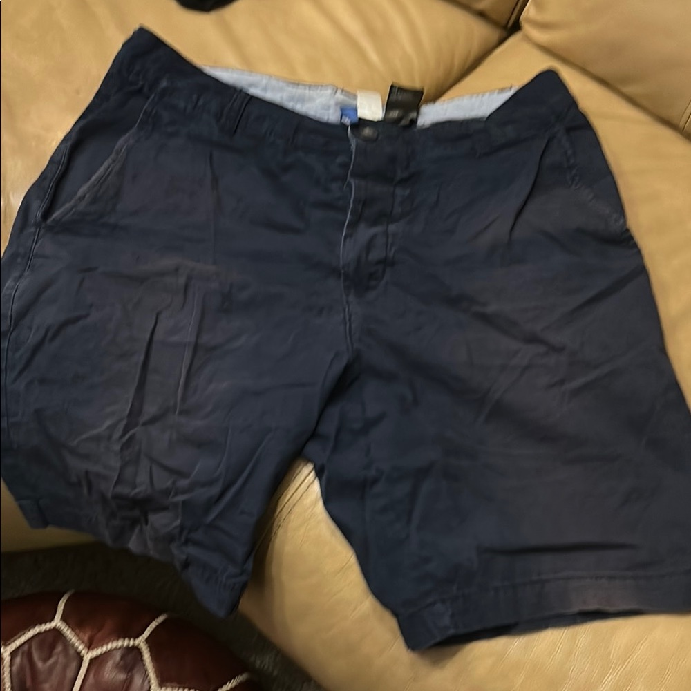 H&M Men's Navy chino Shorts “divided” 30